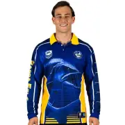 NRL 'Barracuda' Fishing Shirt - Parramatta Eels - Youth - Polo