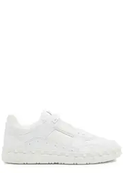 Valentino Garavani Freedots Panelled Leather Sneakers - White - 42 (IT42 / UK8) 42 (IT42 / UK8)