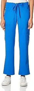[koi] Women's Petite Alicia Easy-Fit Mid-Rise Drawstring Waist Scrub Pants