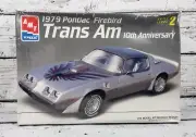 AMT 1979 Pontiac Firebird Trans Am 10th Anniversary 1/16 Model Car Kit 8393 READ