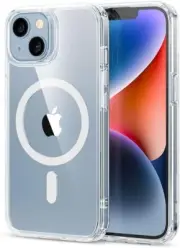 Transparent Phone Case with MagSafe for iPhone 16 Plus