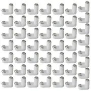 50pcs arcade L Type PCB Mounting Feet with Screw for JAMMA MAME Game PCB Board E