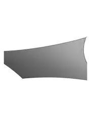 [Instahut] Shade Sail 280Gsm 3x4m in Grey