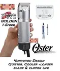 OSTER GOLDEN 1-Speed A5 Clipper KIT Cryogen-X 10 BLADE SET PET Dog Cat GROOMING