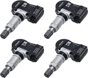 Car Tire Pressure Sensor TPMS for Nissan Pulsar Qashqai X-Trail NV200/e-NV200/Evalia, 4PCS TPMS Tire Pressure Sensor 407003VU0A