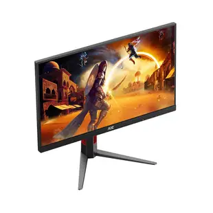 AOC Q27G4 電競螢幕(27吋/2K/IPS/180Hz/HDMI/DP) /掛燈超值組合