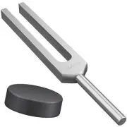 444Hz Tuning Fork for Sound Healing and Meditation with Hockey Puck Activator