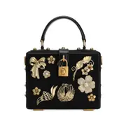 [Dolce & Gabbana] Dolce & Gabbana Dolce Box Tote Bag ONE SIZE BLACK