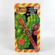 Toxic Crusaders Clean Up Time Watch By Playmates 1991 MINT MOC