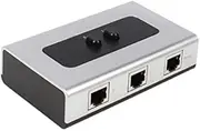 2Port RJ45 Gigabit Ethernet RJ45 Network Switch Splitter Selector Box 100M/1000M