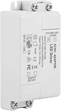 ANKROYU AC 100-240V to DC 12V LED Power Supply, 12W Dimmable SMD LED Driver, LED Transformer, Switch Power Supply for LED Strip Light, Efficient Power Adapter