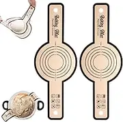 BETIMFAN 2Pcs Silicone Bread Sling with Long Handle Non Stick Silicone Bread Baking Mat Reusable Sourdough Bread Sling Tear Resistance Round Dough Drop Baking Mat Even Heating Bread Baking Mats for Ba