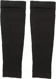 [Kisangel] Sports Leggings Football Sleeves Basketball Soccer Calf Socks Calf Compression Sleeve Women Football Accessories Drip Elastic Calf Socks Football Backplate Ice Yarn Black