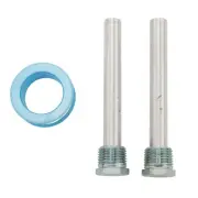 2Pcs Anode Rod Rugged 1/2in NPT Thread Blue Zinc Cover Magnesium Anode Rod for R