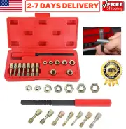 Thread Chaser Set Thread Repair Restorer Kit Cleaning Rethreading Tap Die Metric