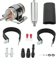 Gearwell Fuel Filter Regulator, Compatible with Corvette C5 1999-2004 LS Swap, EFI Fuel Pump Kit, AN6 Fittings Fuel Filter Assembly, External Fuel Filter Regulator Replacement