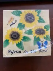 Christian Book Distributors Rejoice in the Lord Box with Notepaper 3" by 3 1/2"