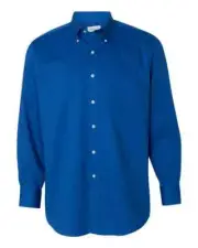 Van Heusen 13V521 Men's Long-Sleeve Dress Twill Size Small