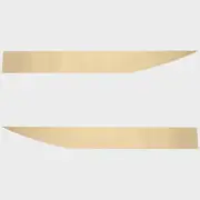 Lowe Boat Fence Decal 2131510/2131512 | Cream 105 x 11 1/2 Inch 2PC