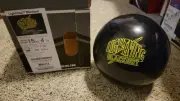 Storm Lightning Blackout Bowling Ball 1st Quality | 15 Pounds | 3.5-4" Pin