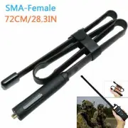 72cm Foldable Tactical Antenna SMA-Female for Baofeng UV-5R/82 Two Way Radio