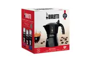 BIALETTI BRIKKA 2 CUP ESPRESSO MAKER - BLACK