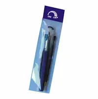 在飛比找樂天市場購物網優惠-巨倫 A-1503 考試專用中性筆+2芯(藍) / 套