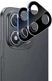 Datree For Honor 400 Lite Camera Screen Protector for Tempered Glass, Pack of 2 9H Hardness HD Anti-scratch Lens Tempered Glass Film, Bubble-Free Rear Camera Protection Screen Protector, Black