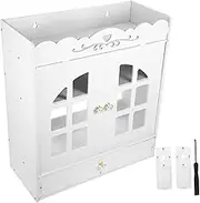 CATIEBYE Bathroom Wall Shelf Wall-Mounted Storage Cabinet Over Toilet Organiser Modern