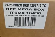 2024-25 Panini Prizm Basketball Mega Box Factory Sealed 20 Box Retail Case NBA
