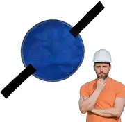 [Generic] Helmet Cooling Liner - Washable Hat Sweat Liner | Absorbent Safety Accessory, Non-Slip Mesh Absorber Pad for Warehouse Work