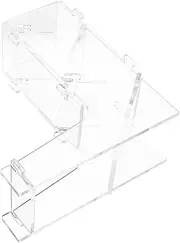 JOINPAYA Portable Acrylic Dice Tower Tray for Tabletop Games Valley Board Game Accessory
