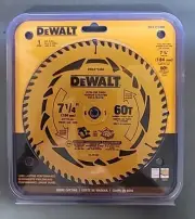 DEWALT 7-1/4 Inch Circular Saw Blade 60 Tooth with 5/8 Inch Arbor