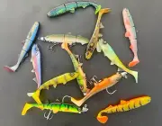 Mulloway jewfish Soft plastic lure Murray cod large fishing swimbait