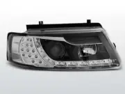 Mga headlight LED DRL Maghanap for VW PASSAT B5 96-00 Daylight Itim LPVWB4WS XIN