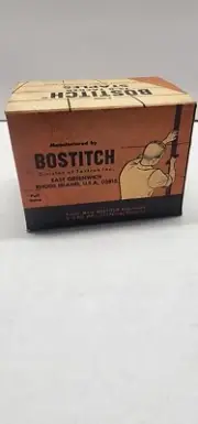 VINTAGE Bostitch STCR 5019-1/2" 1M Staples 5000/Box USA Made T5-8 TACKER NOS