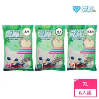 在飛比找momo購物網優惠-【愛寵】豆腐貓砂7L/3.2kg-6入組