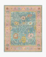 245' x 305' | Machine Washable Runner Rug | Kid & Pet Friendly | Indoor Rug | Jemima Multicolour Rug | Ruggable