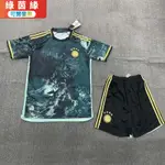 可開發票☘️精品桃園現貨🌈客場球衣短袖成人套裝足球服比賽服綠色足球衣 戶外裝備 運動用品 運動必備