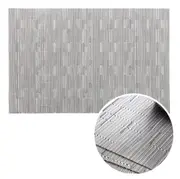 4-piece table mat, heat-resistant table mat, kitchen table mat, heat-resistant washable mat - grey