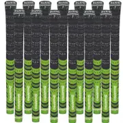 Shappro - Dual Compound Golf Grips - Set of 13 - Balck & Green