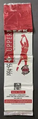 1994-95 Upper Deck Basketball Factory Sealed Rack Pack Unopened