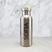 Scripted Name Stainless Drink Bottle