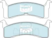 Bendix General CT Rear Brake Pad Set for Nissan Pulsar N12 1.3L E13 Petrol 1982-