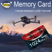 1TB Micro SD Card 64GB 128GB 256GB Class 10 TF Memory Card Ultra Class Universal