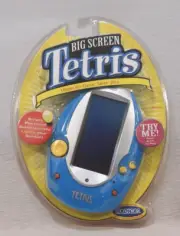 NEW Tetris Big Screen Sealed 2005 Handheld Electronic Game Radica 3 in 1 Lighted