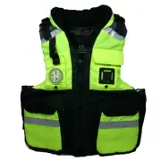 FIRST WATCH AV-800 4 POCKET VEST HI-VIS YELLOW S/M