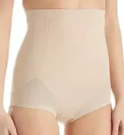 Miraclesuit 175865 Womens Shapewear High-Waist Brief Nude Size Medium