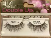 Ardell Double Up Wispies Eyelashes - Black. NEW