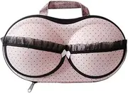 [hefeilzmy] Travel Home Organizer Zip Bag Case Portable Bra Storage Bag Waterproof Bra and Underwear